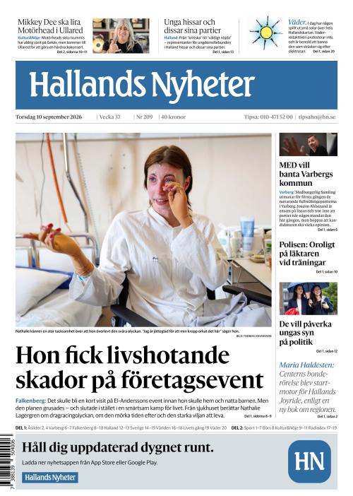 Hallands Nyheter 10.9.2026