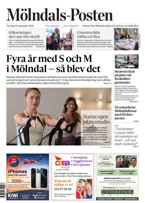 Mölndals-Posten 10.9.2026