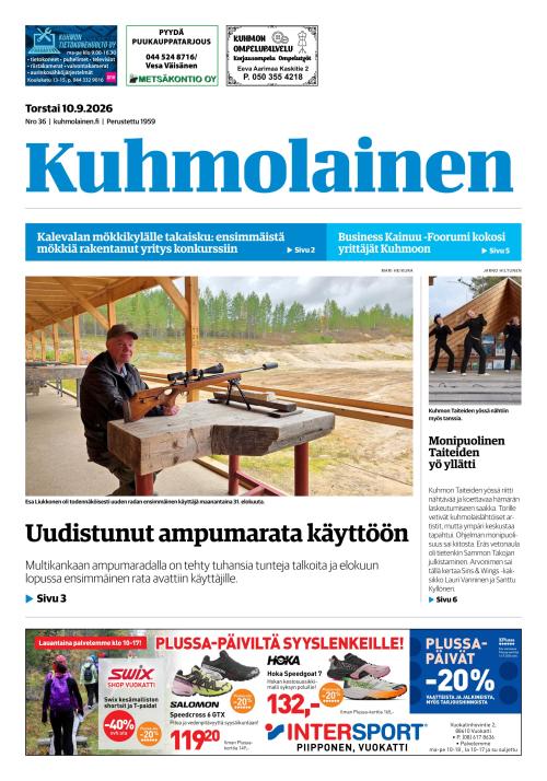 Kuhmolainen 10.9.2026