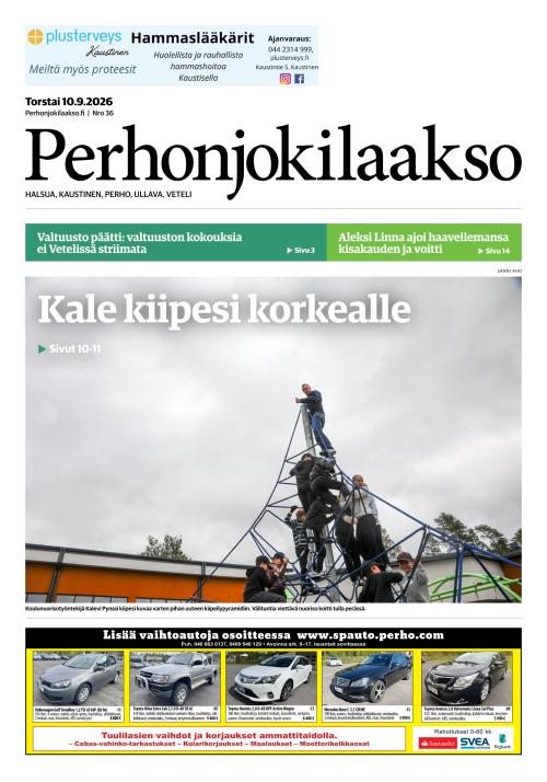Perhonjokilaakso 10.9.2026