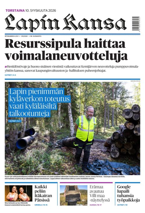 Lapin Kansa 10.9.2026