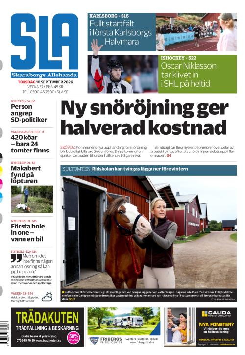 Skaraborgs Allehanda 10.9.2026