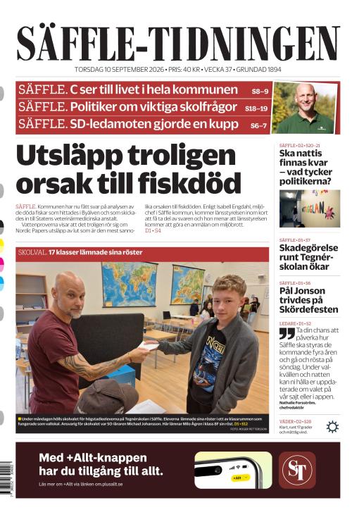 Säffle-Tidningen 10.9.2026