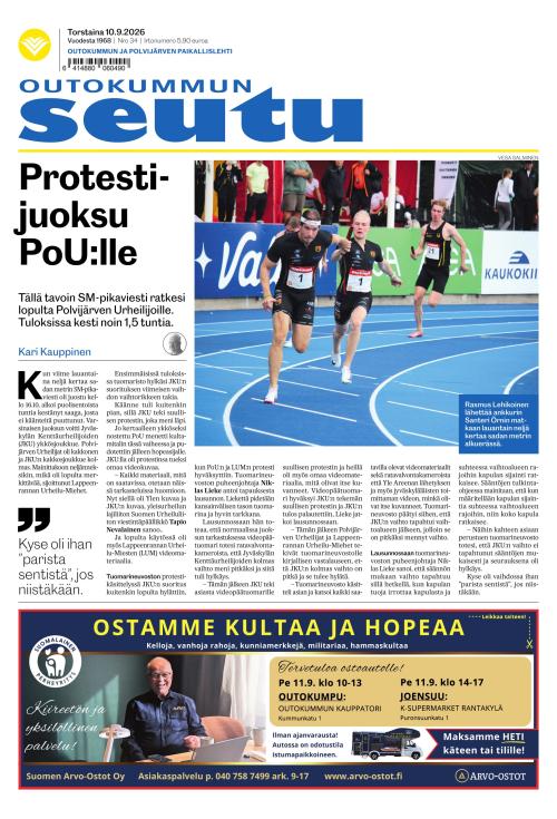 Outokummun Seutu 10.9.2026