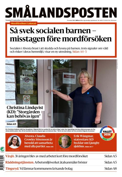 Smålandsposten 10.9.2026