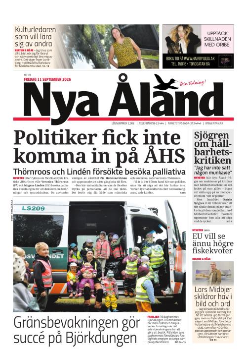 Nya Åland 11.9.2026