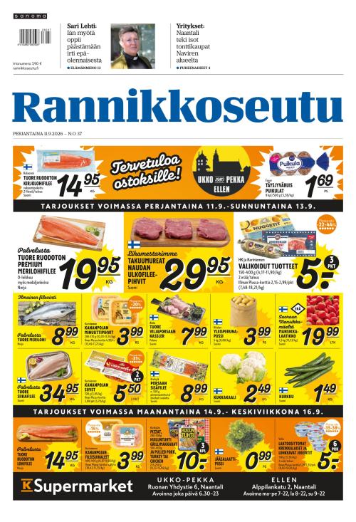 Rannikkoseutu 11.9.2026