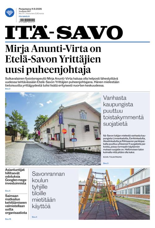 Itä-Savo 11.9.2026