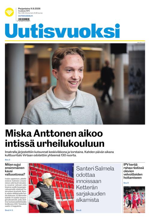 Uutisvuoksi 11.9.2026