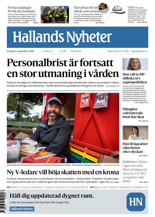 Hallands Nyheter 11.9.2026