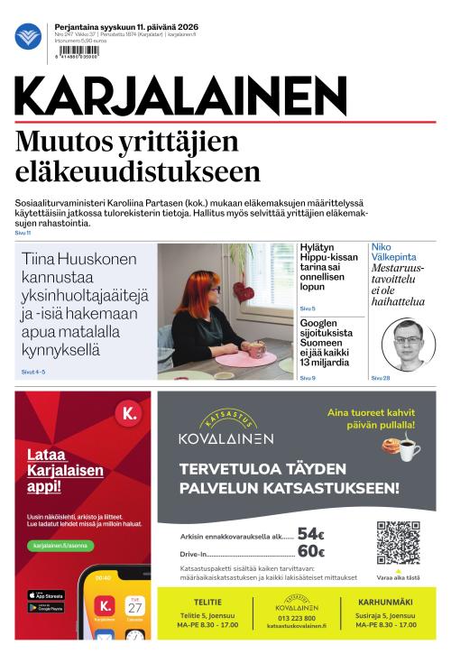 Karjalainen 11.9.2026
