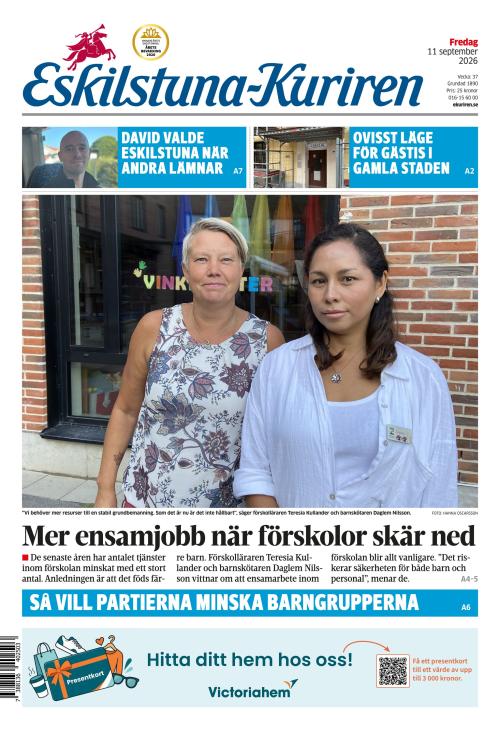 Eskilstuna-Kuriren 11.9.2026