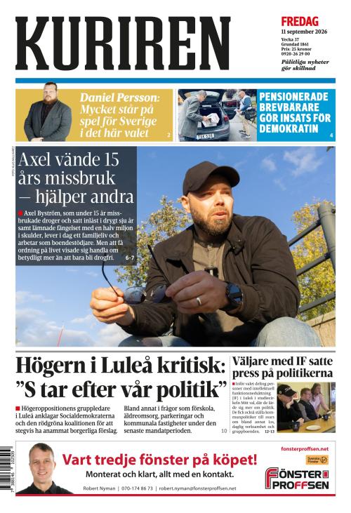 Norrbottens-kuriren 11.9.2026