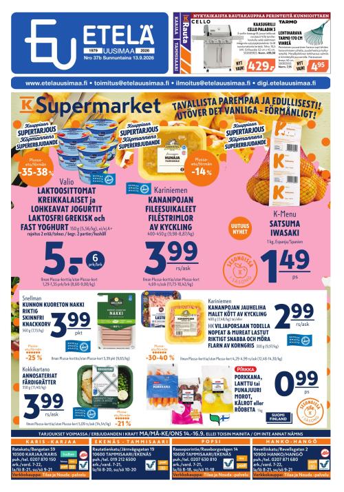 Etelä-Uusimaa 13.9.2026