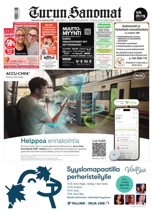 Turun Sanomat 13.9.2026
