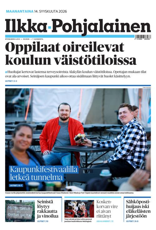 Ilkka-Pohjalainen 14.9.2026
