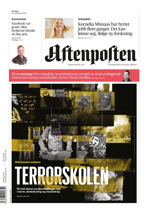 Aftenposten 14.9.2026