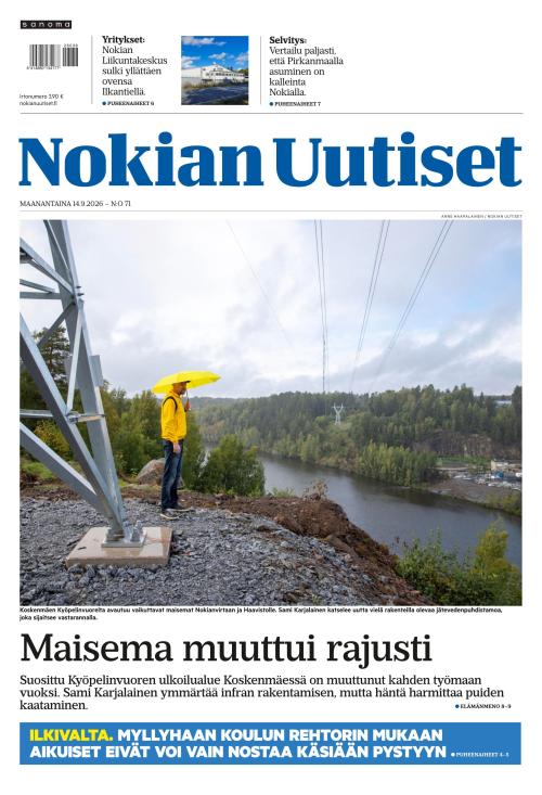 Nokian Uutiset 14.9.2026