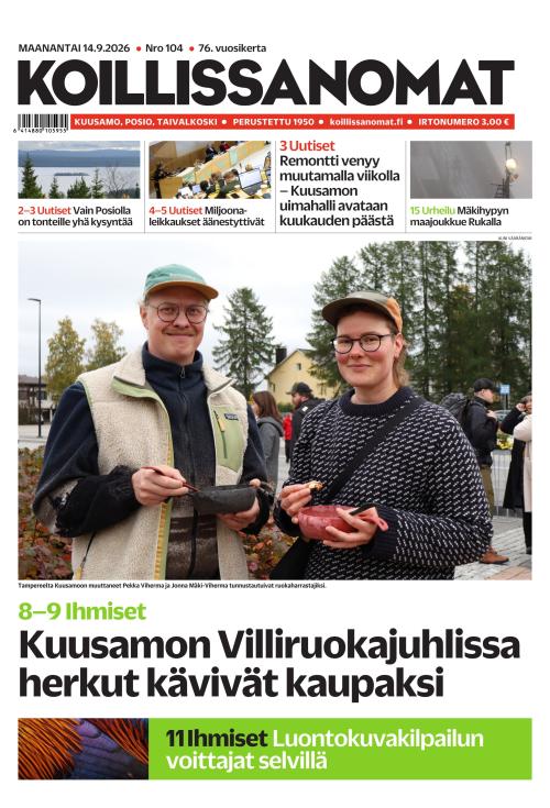 Koillissanomat 14.9.2026