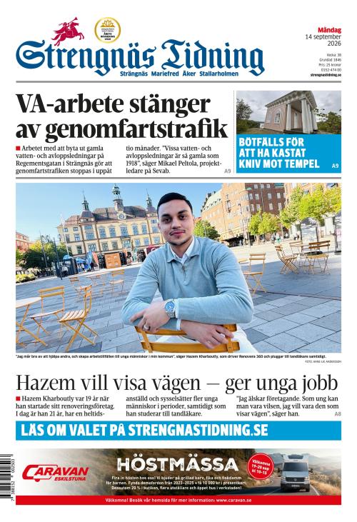 Strengnäs Tidning 14.9.2026