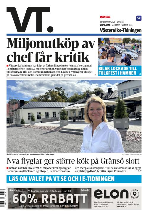 Västerviks-Tidningen 14.9.2026