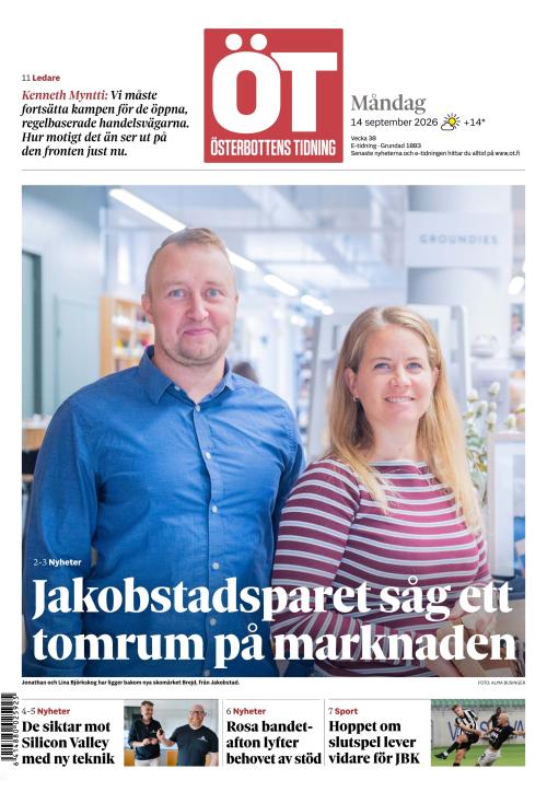 Österbottens Tidning 14.9.2026