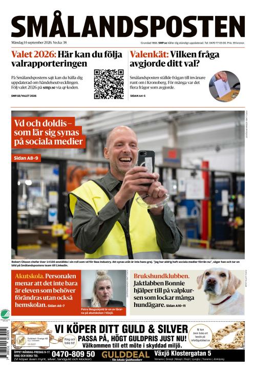 Smålandsposten 14.9.2026