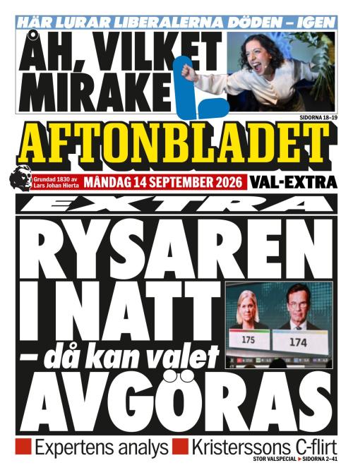 Aftonbladet Bilaga 14.9.2026
