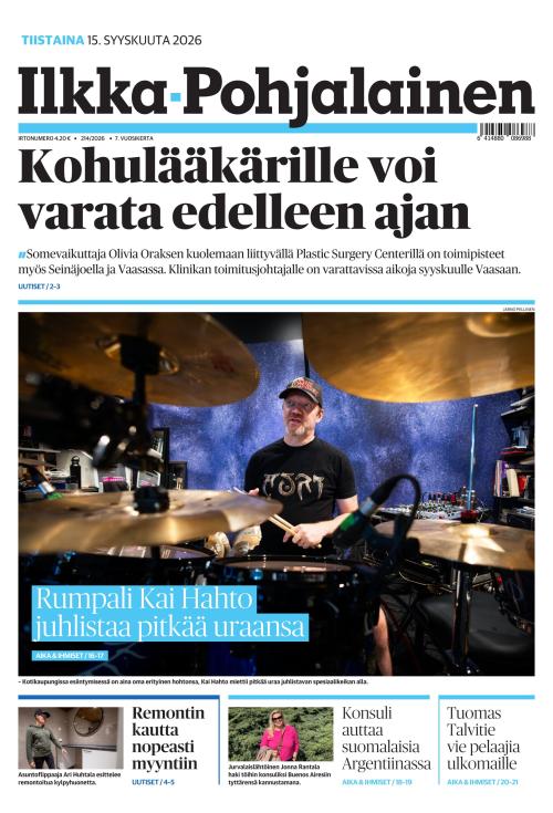 Ilkka-Pohjalainen 15.9.2026