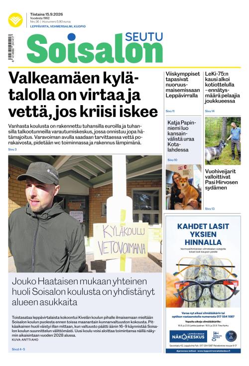 Soisalon Seutu 15.9.2026