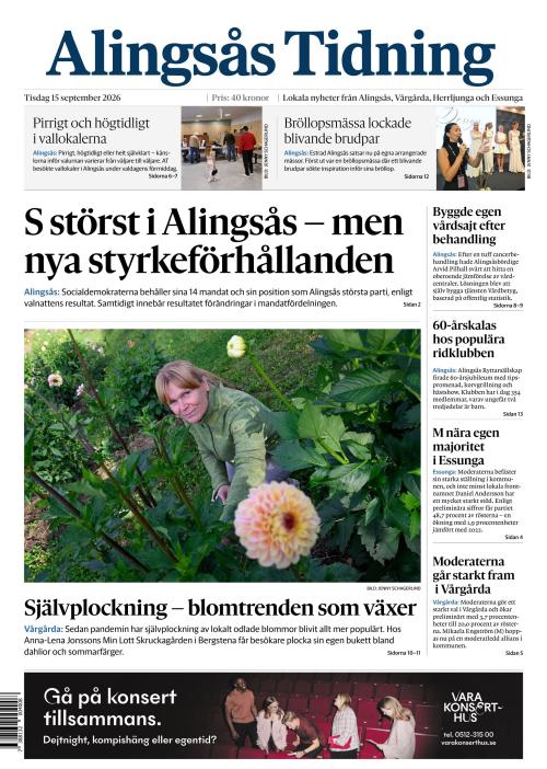 Alingsås Tidning 15.9.2026