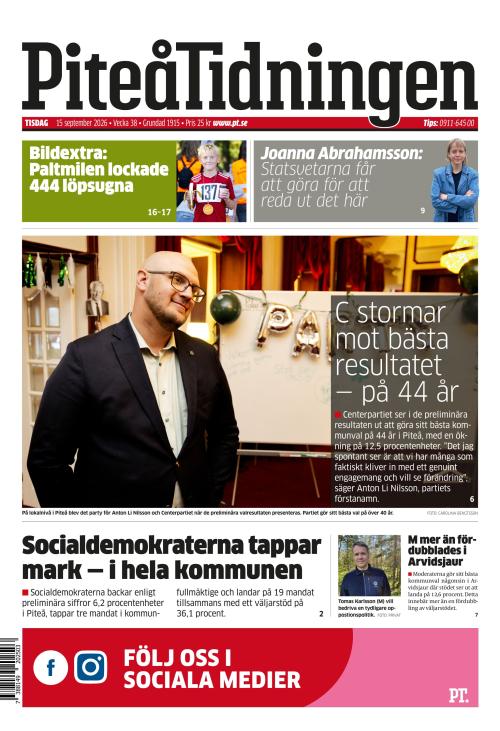 Piteå-Tidningen 15.9.2026