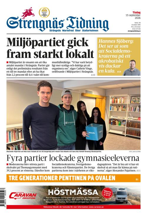 Strengnäs Tidning 15.9.2026