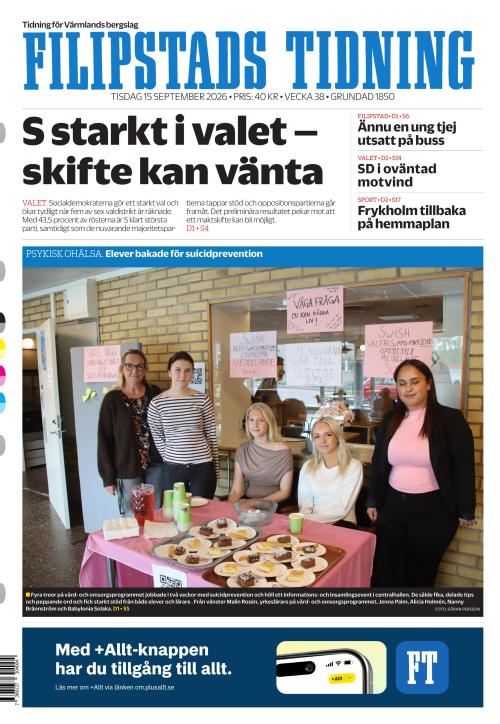 Filipstads Tidning 15.9.2026