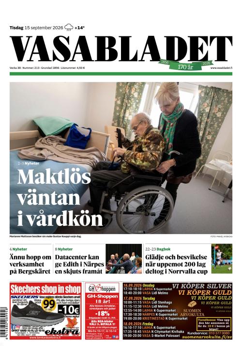Vasabladet 15.9.2026