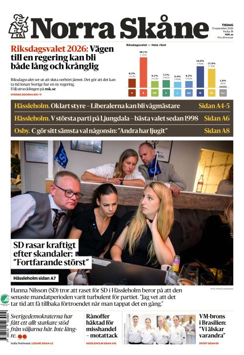 Norra Skåne 15.9.2026