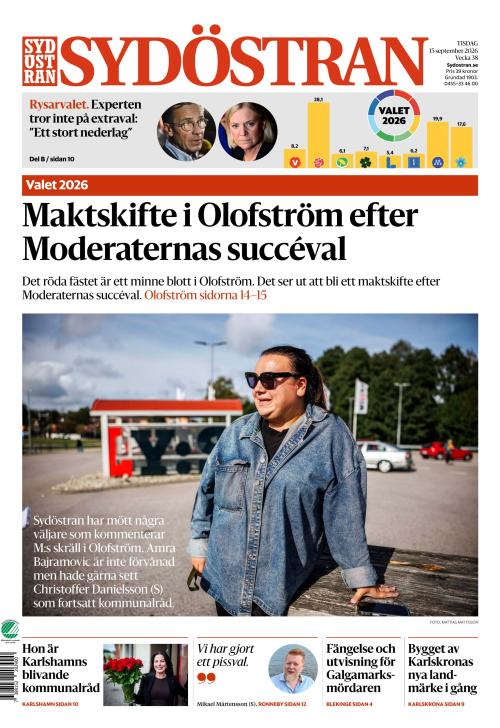 Sydöstran 15.9.2026