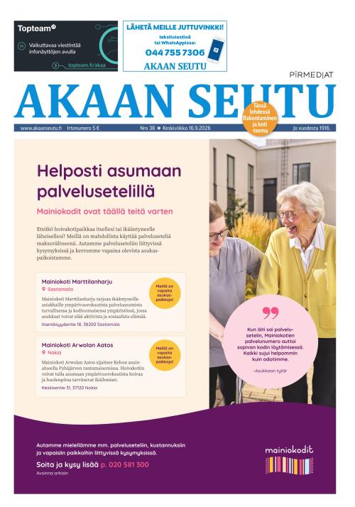 Akaan Seutu 16.9.2026