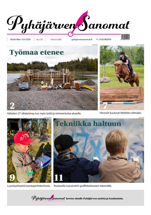 Pyhäjärven Sanomat 16.9.2026