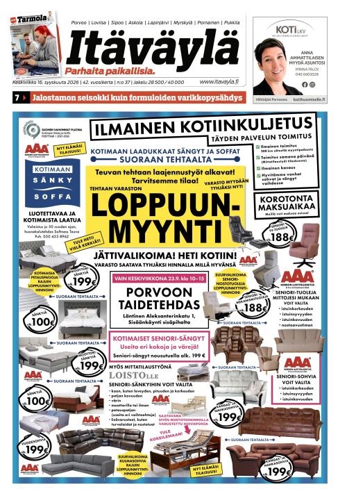 Itäväylä 16.9.2026
