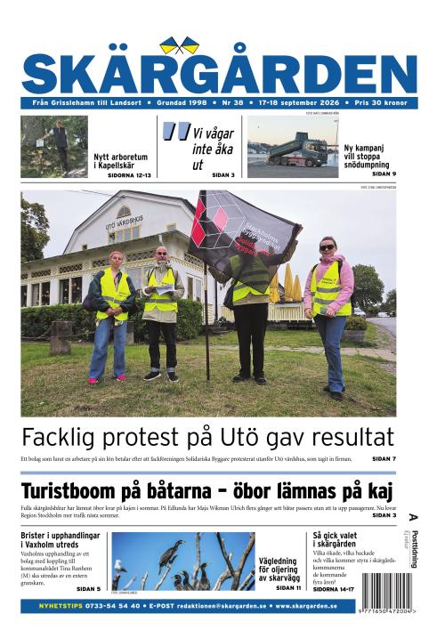 Tidningen Skärgården issue-38/2026