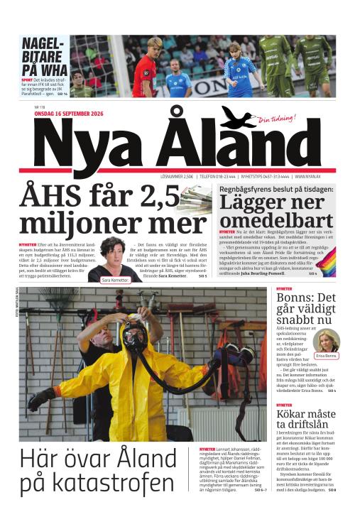 Nya Åland 16.9.2026
