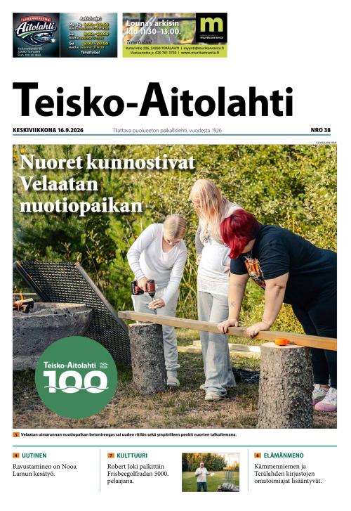 Teisko-Aitolahti 16.9.2026