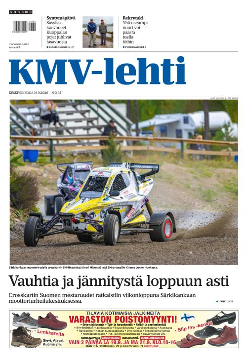 KMV-lehti 16.9.2026