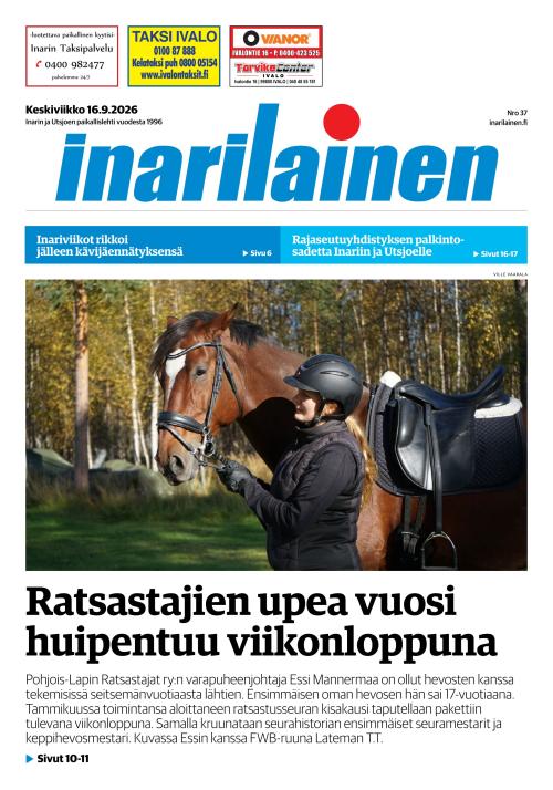 Inarilainen 16.9.2026