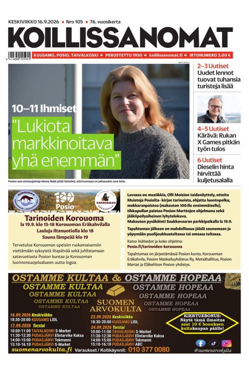 Koillissanomat 16.9.2026