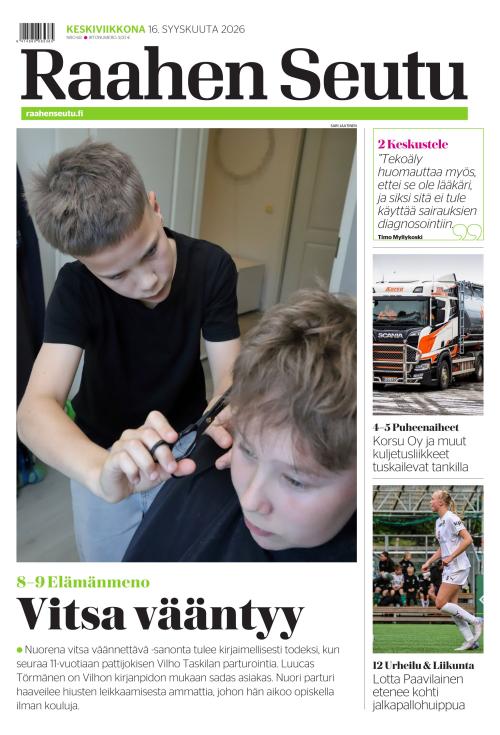 Raahen Seutu 16.9.2026