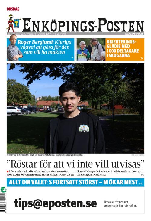 Enköpings-Posten 16.9.2026