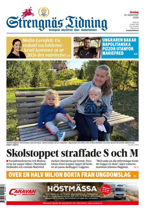 Strengnäs Tidning 16.9.2026