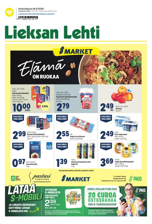 Lieksan Lehti 16.9.2026